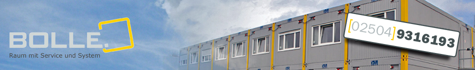 Container mieten und kaufen bei Bolle